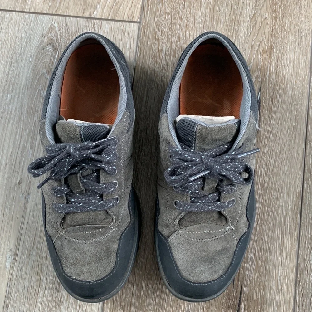Merrell Women's Albany Lace Granite Trail Sneakers Suede Leather Hiking Shoes